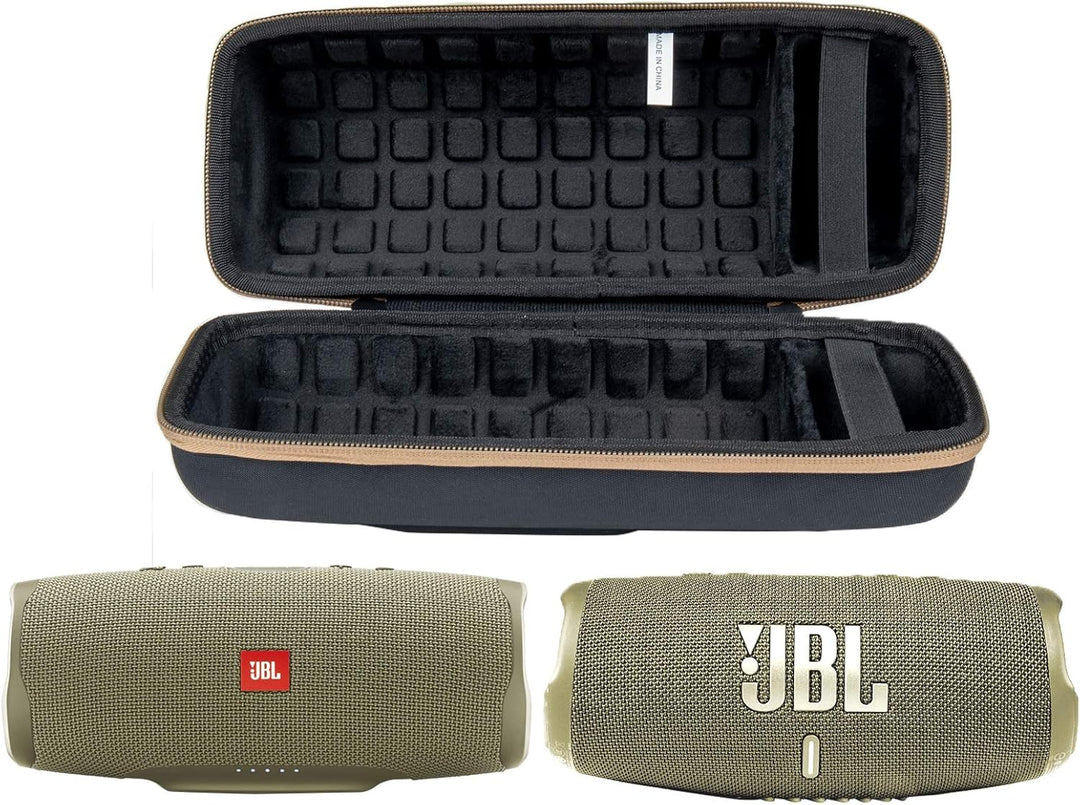 co2CREA Hart Reise Schutz Hülle Etui Tasche für JBL Charge 4 / JBL Charge 5 Tragbarer Bluetooth Laut