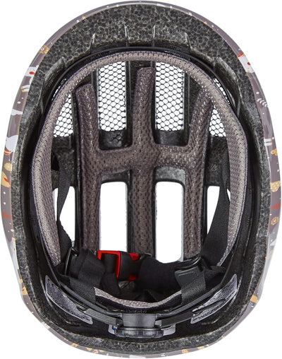 ABUS Kinderhelm Smiley 3.0 - Fahrradhelm mit tiefer Passform, kindergerechten Designs & Platz für ei