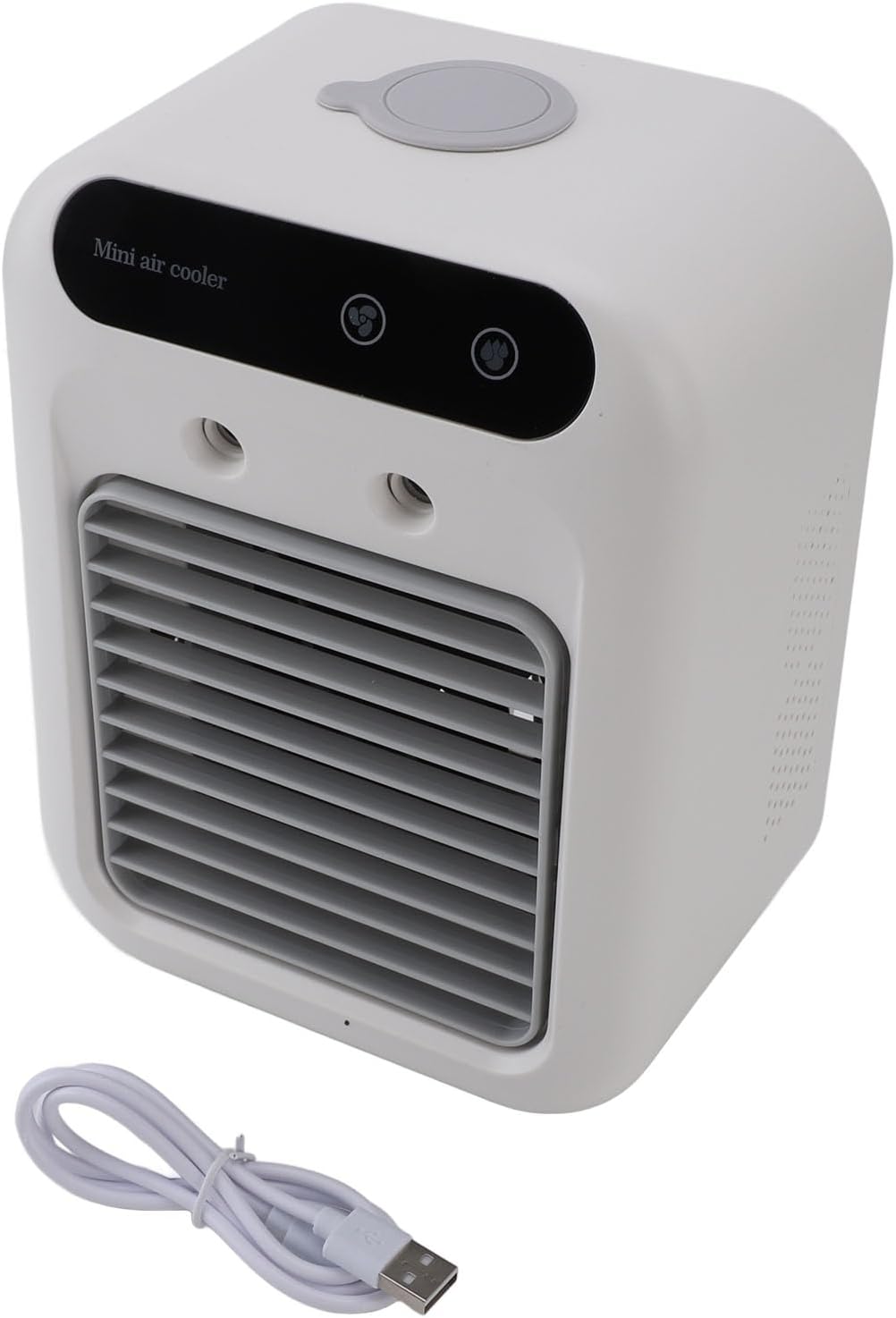 Mini-Klimaanlage, effiziente Kühlung, leichte tragbare Klimaanlage, Sprühwassertank, 500 ml, mobiler
