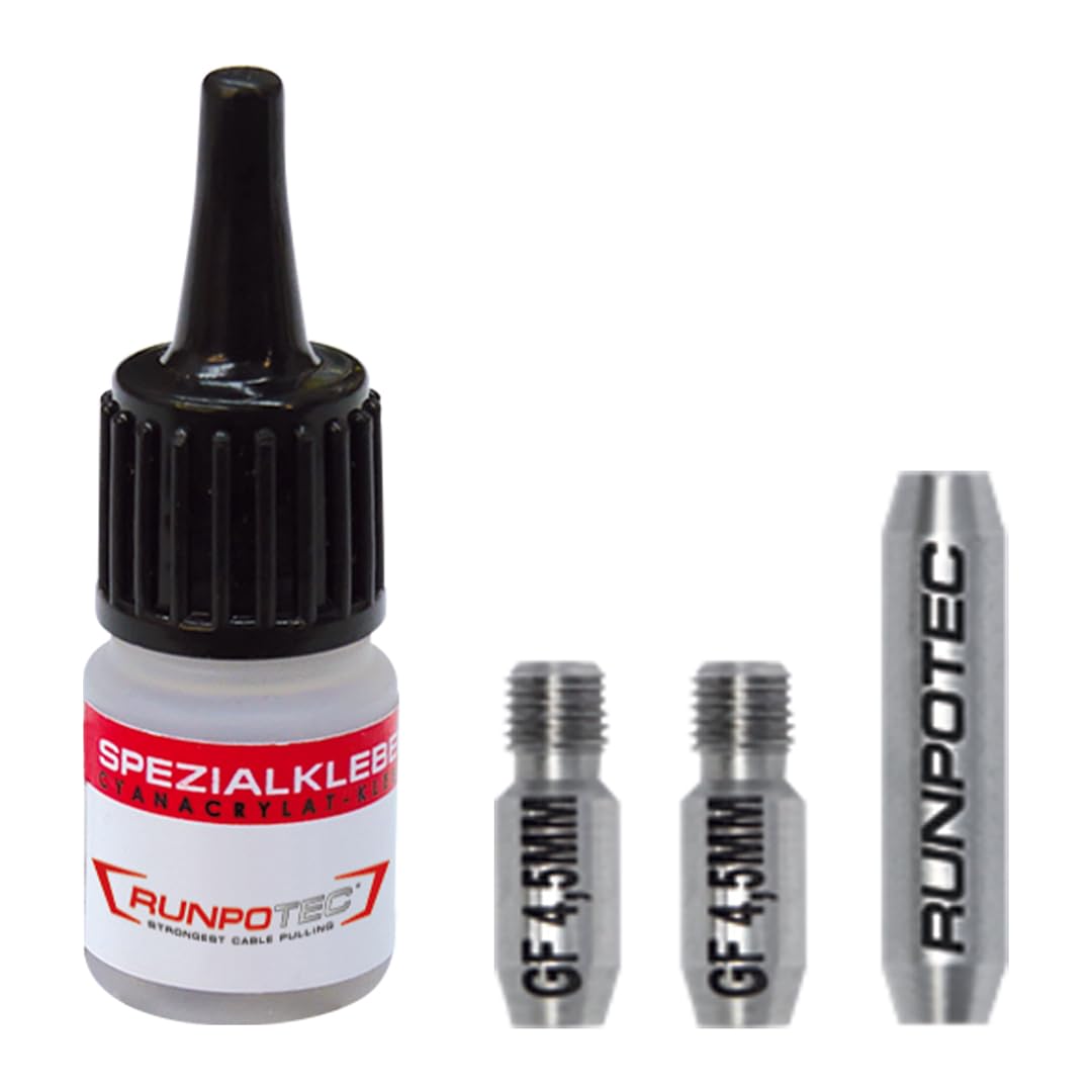 Runpotec Reparatur-Set für Durchmesser 4,5 mm, Gewinde RTG, Durchmesser 6 mm, 20250