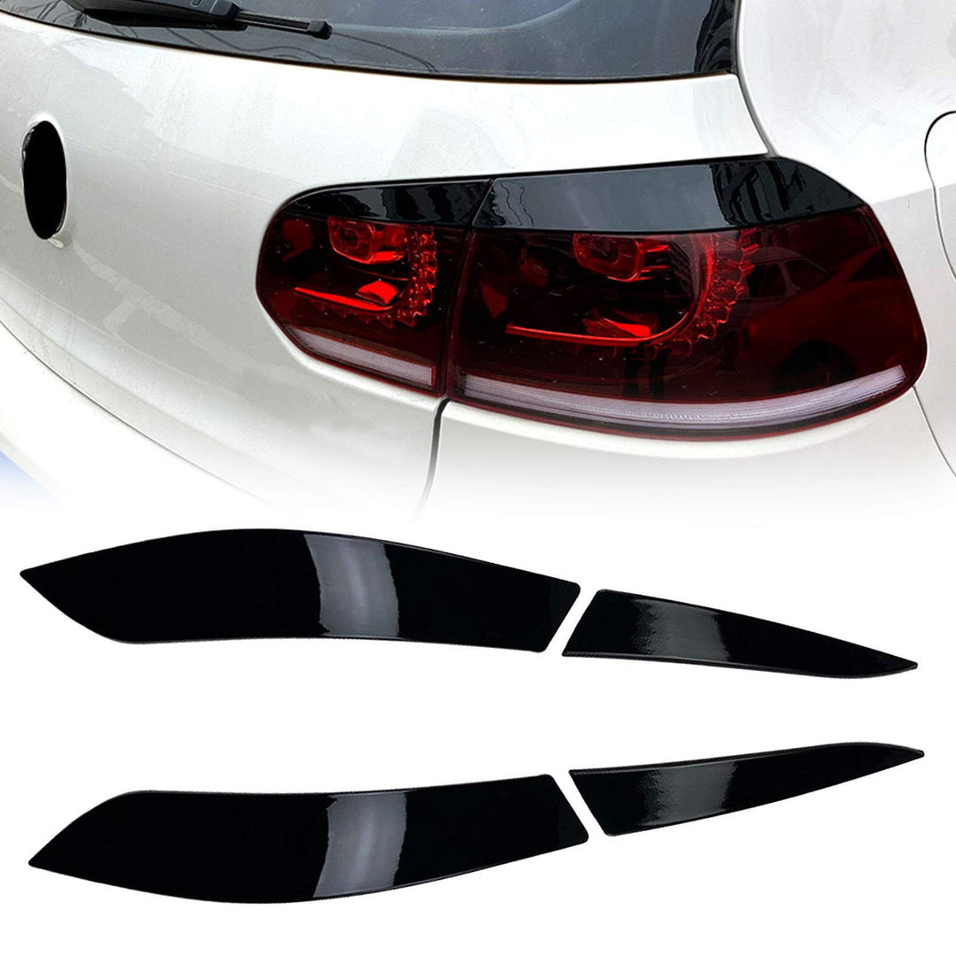 1 Paar Scheinwerfer Augenbrauen Ersatz für Golf VI MK6 2009-2012 Regular Edition, Auto Heckscheinwer