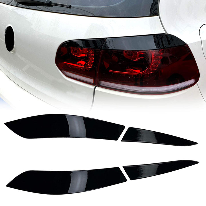 1 Paar Scheinwerfer Augenbrauen Ersatz für Golf VI MK6 2009-2012 Regular Edition, Auto Heckscheinwer