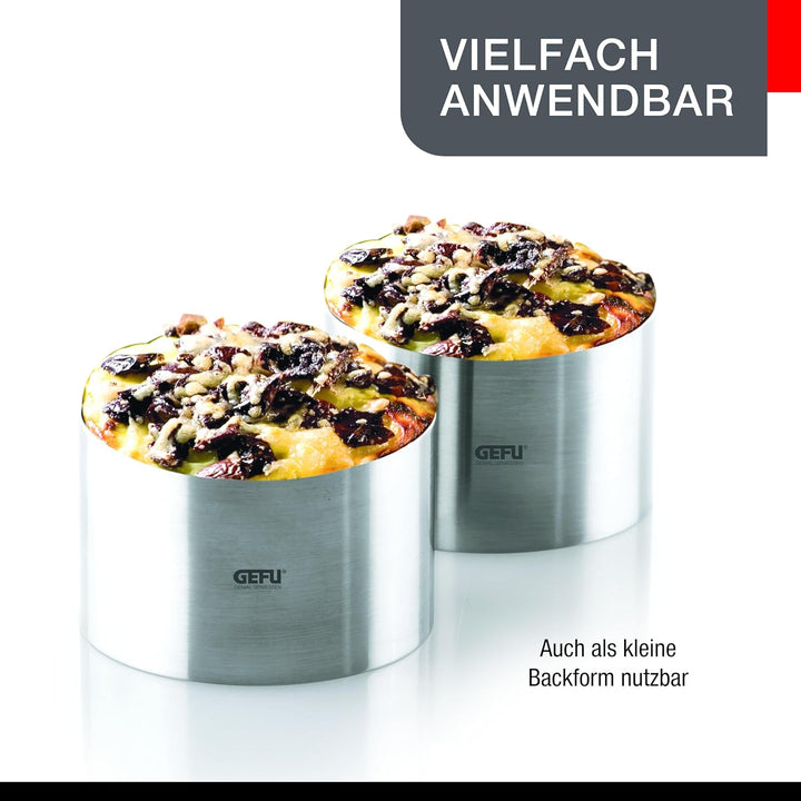 Gefu 12160 Speisenformer Rund Forma, 3Tlg.