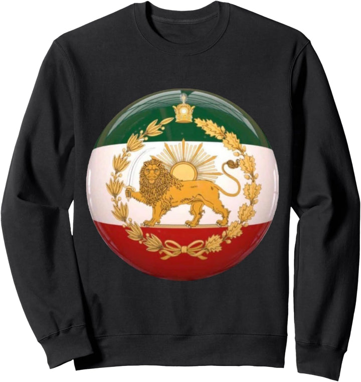 Iran Flagge Löwe & Sonne Shiro Khorshid Flagge Iranische Sweatshirt