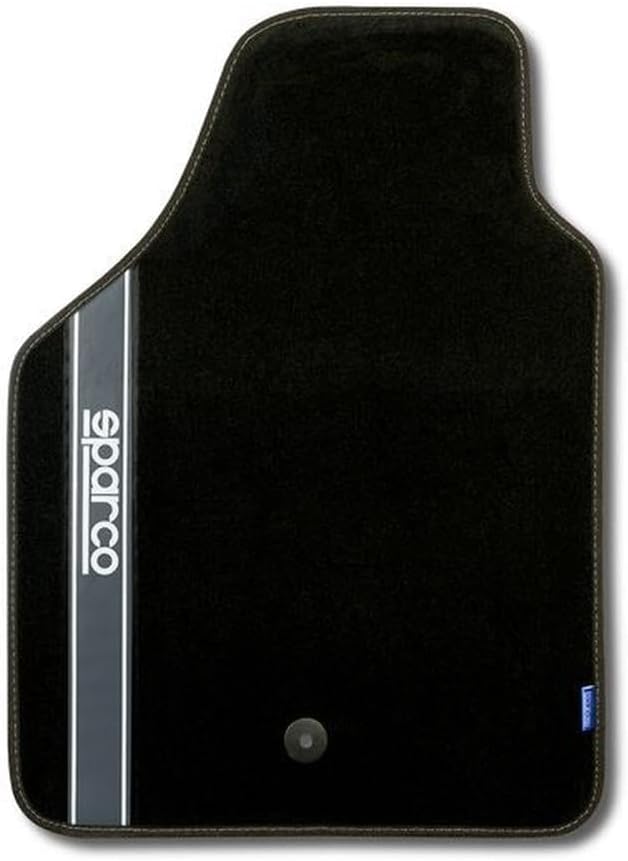 Sparco Automatten Sparco silber/schwarz (Type B) TEPPICH TEPPICH STRADA TEPPICH SILBER, TEPPICH STRA