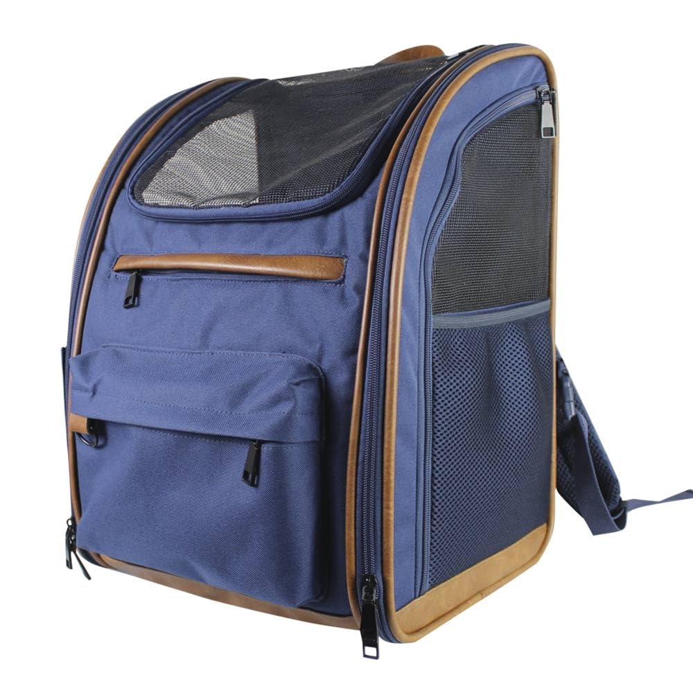 Nobby Rucksack Tomek blau; L: 43 x 20 x 28 cm, blau