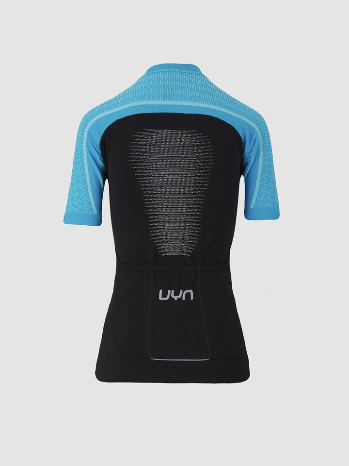 UYN Damen Biking Granfondo Ow T-Shirt XS Blackboard/Danube Blue, XS Blackboard/Danube Blue