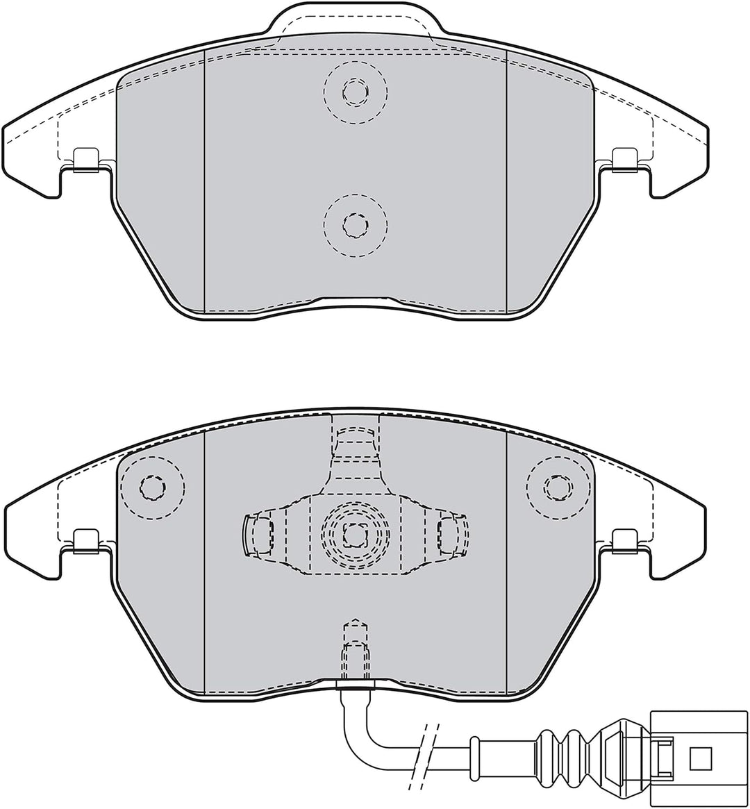 VALEO 598635 PKW Bremsbelagsatz