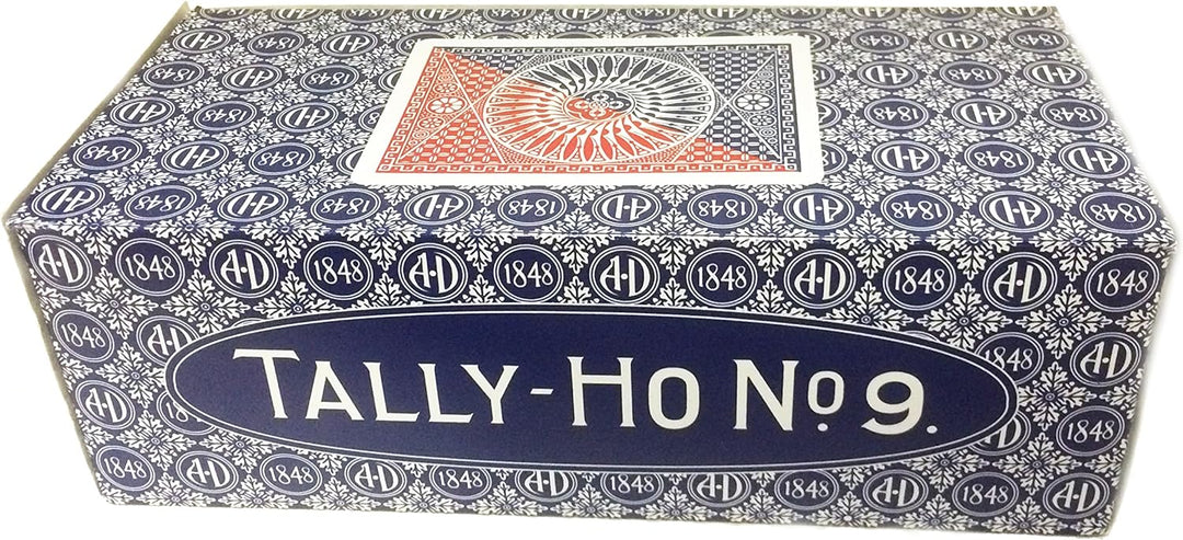 US Playing Card Company - Paket von 12 Pokerkarten -TALLY-HO Circle