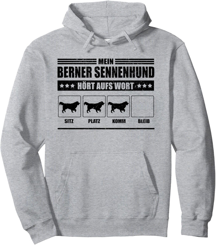 Berner Sennenhund Hundebesitzer Herrchen Frauchen Pullover Hoodie