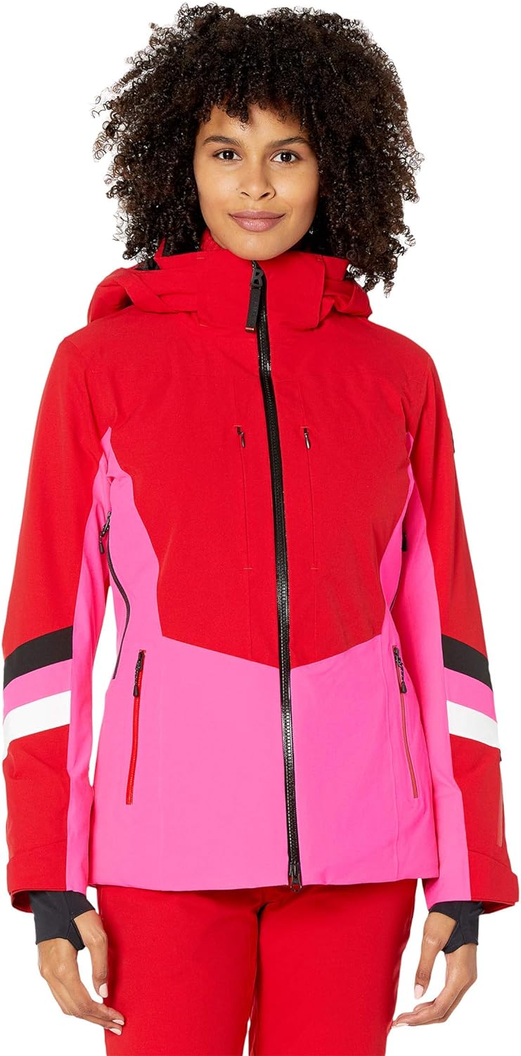 Bogner Fire + Ice Davi-T Damen Skijacke 34 Rot, 34 Rot