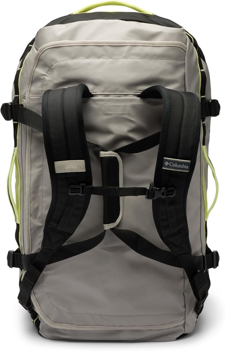 Columbia Unisex Landroamer 60L Duffle Bag Einheitsgrösse Flint Grey/Black/Citron Haze, Einheitsgröss