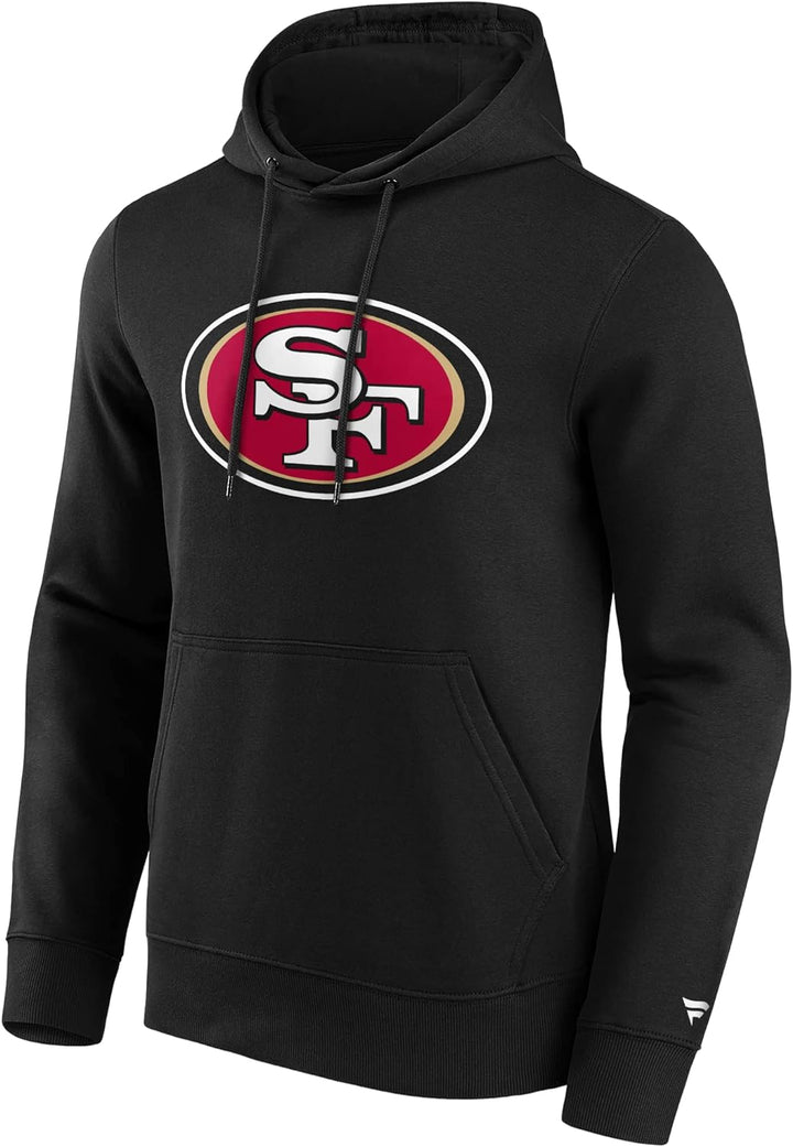 Fanatics San Francisco 49ers Mid Essentials Crest Graphic Kapuzenpullover Herren XL Schwarz / Rot, X