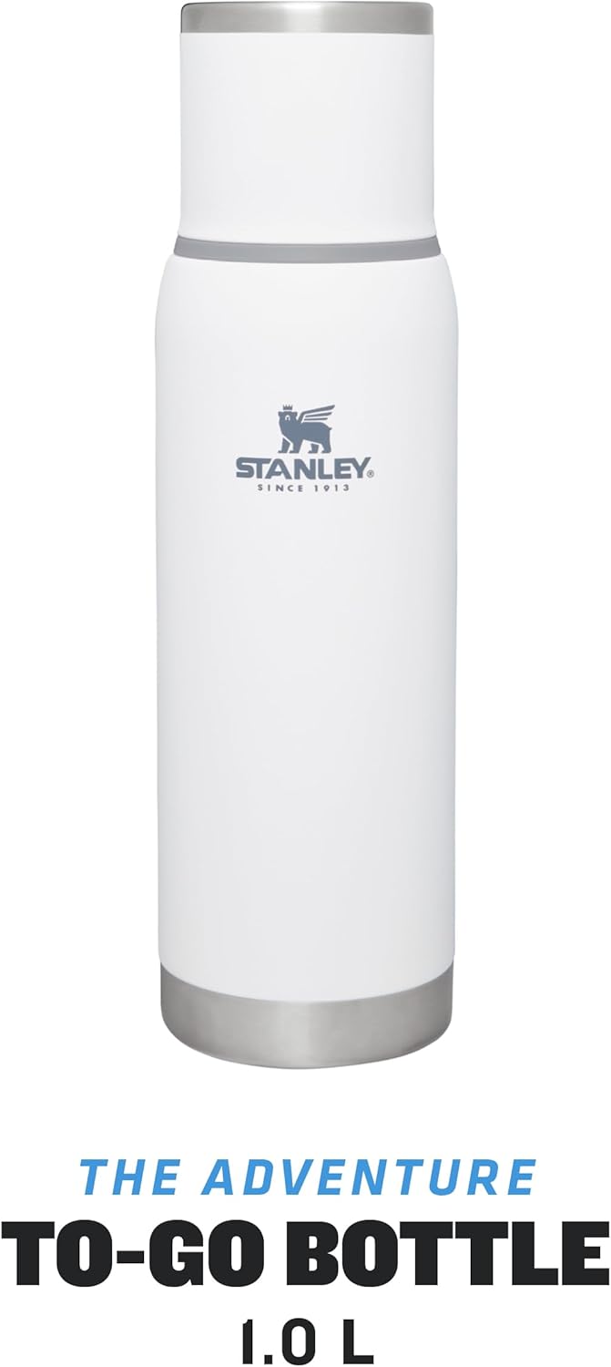 Stanley Adventure To-Go Thermosflasche 1.0L - 25 Stunden Heiss - 27 Stunden Kalt - Auslaufsicher - I
