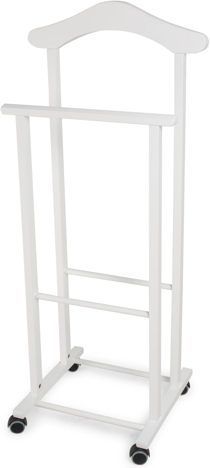 Arredamenti Italia ARREDAMENTIITALIA Herrendiener für Schlafzimmer ATRI, Holz -Farbe: Weiss AR-It il