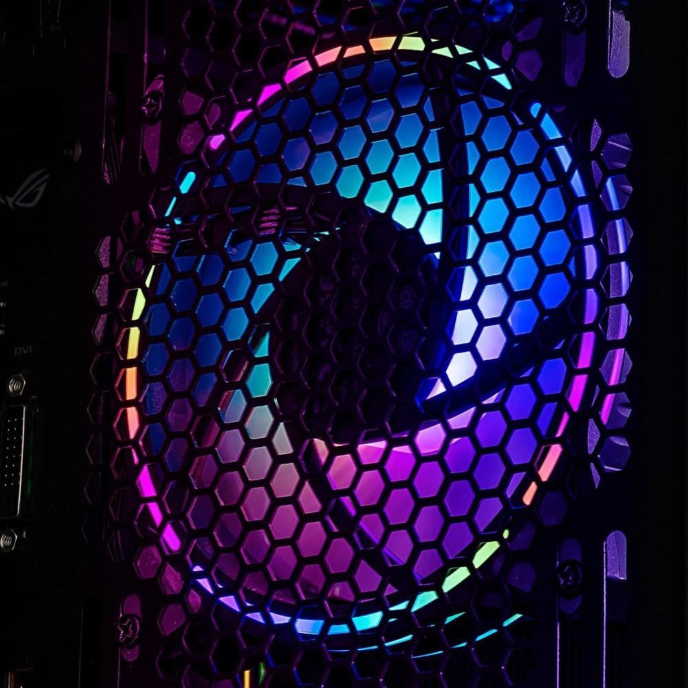 Cooler Master MasterFan MF120 Halo ARGB - Dual Ring adressierbare RGB-Beleuchtung, Gehäuse und Kühlu