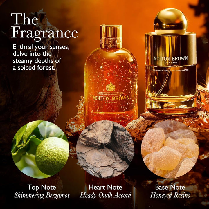 Molton Brown Mesmerising Oudh Accord & Gold Grosse Duftkerze 600 g Zimt 600 g (Pack of 1), Zimt 600