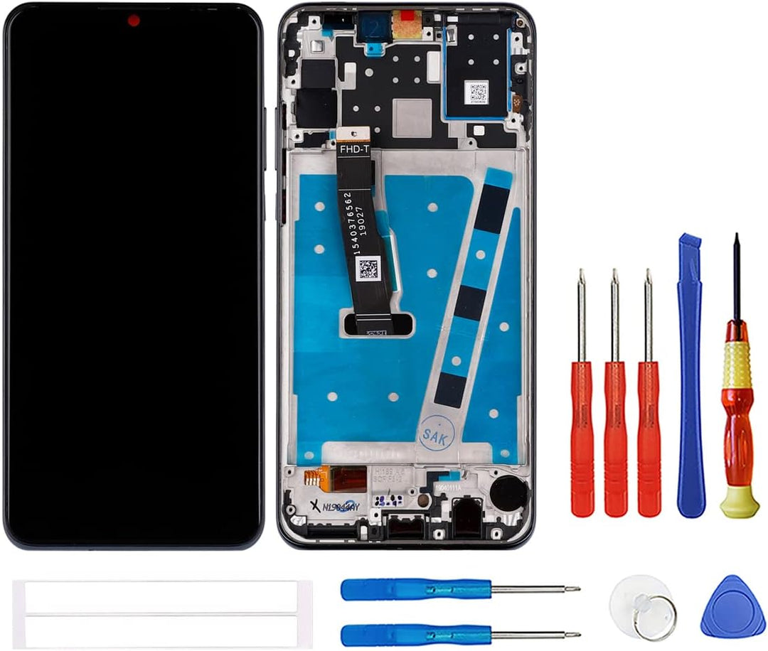 swark LCD Display Kompatibel mit Huawei P30 Lite Touchscreen Bildschirm Digitizer Assembly Glas + To