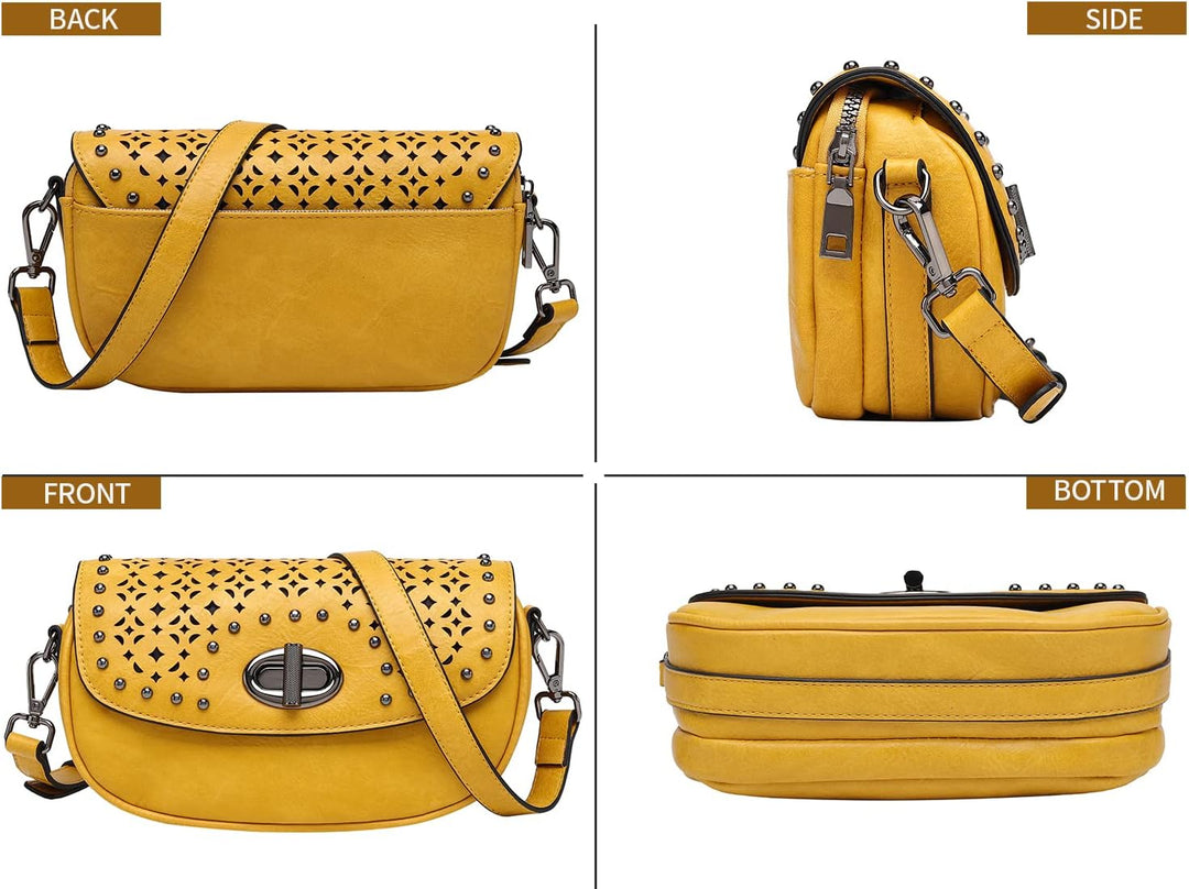 Fashion Modern WORLDLYDA Vintage kleine Umhängetasche Handtasche Handy Geldbörse Kartenhalter Brieft