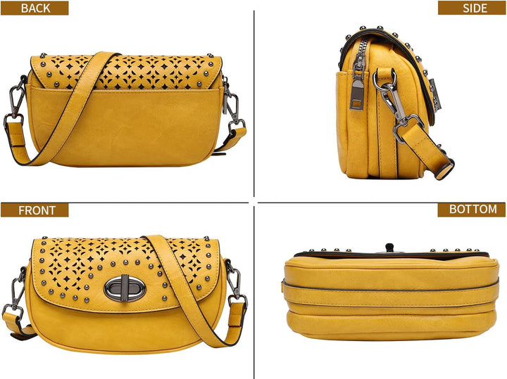 Fashion Modern WORLDLYDA Vintage kleine Umhängetasche Handtasche Handy Geldbörse Kartenhalter Brieft