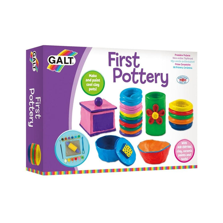 Galt Toys, First Pottery, Kids' Craft Kits, Ages 6 Years Plus