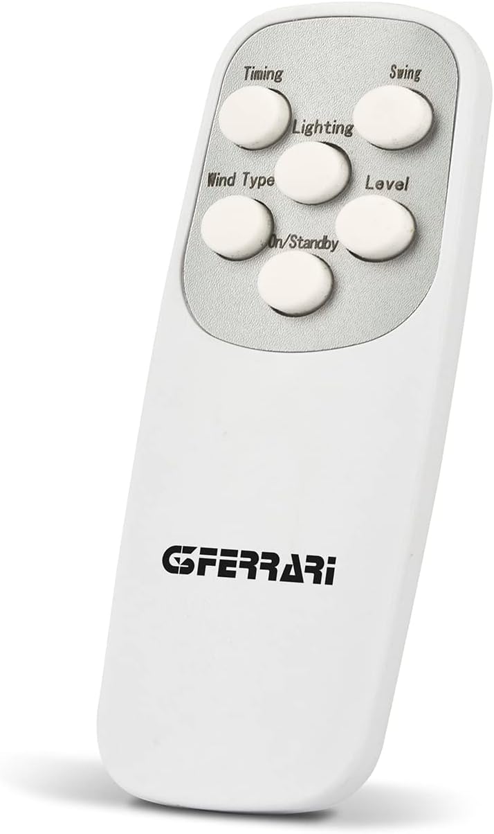 G3 Ferrari G50051 Ventilator ohne Flügel Wind Master, Eco, Bladeless, Weiss