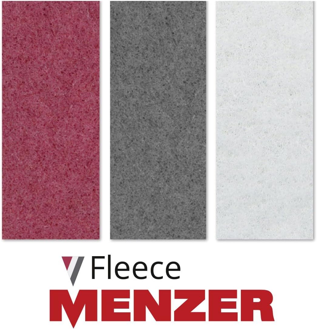MENZER Fleece Schleifvliese, 125 mm, f. Exzenterschleifer, Faservlies (10 Stk.) sehr fein (ca. K 320