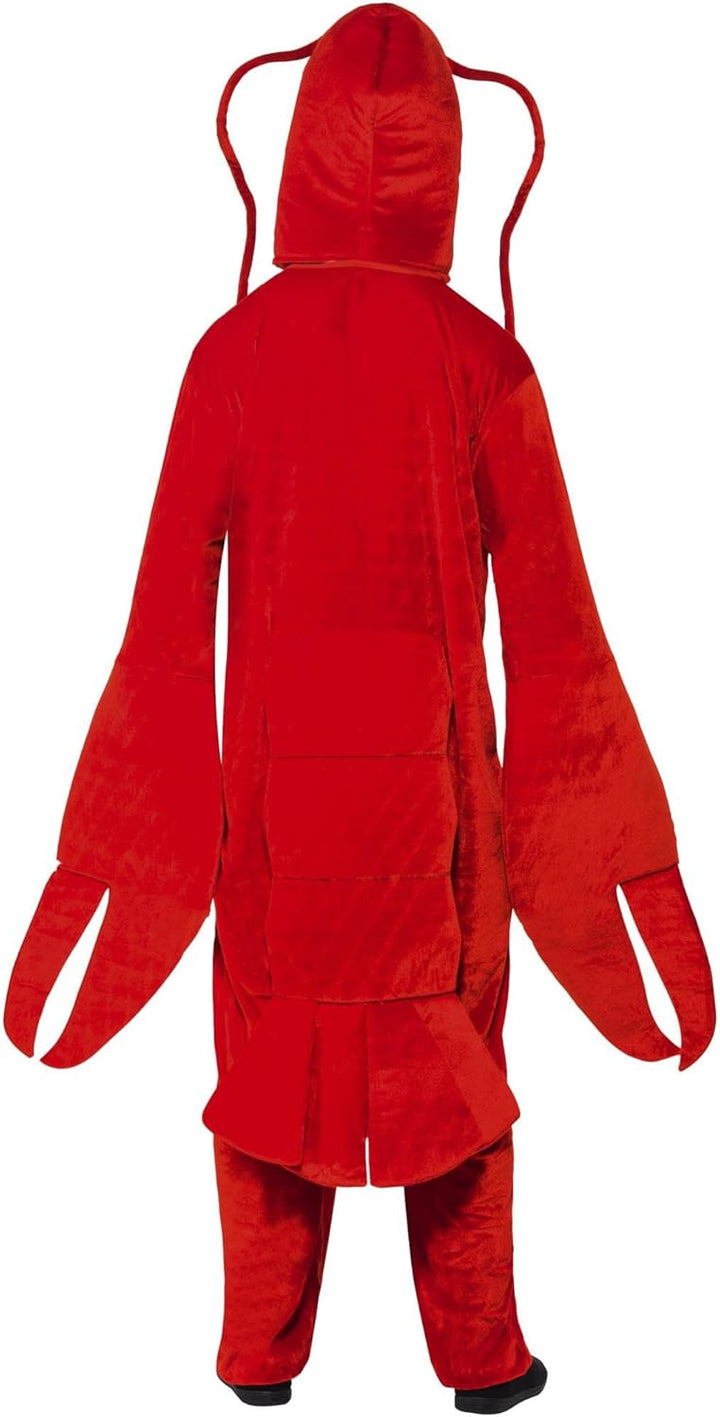 Smiffys Lobster Adult Costume, Red, One Size