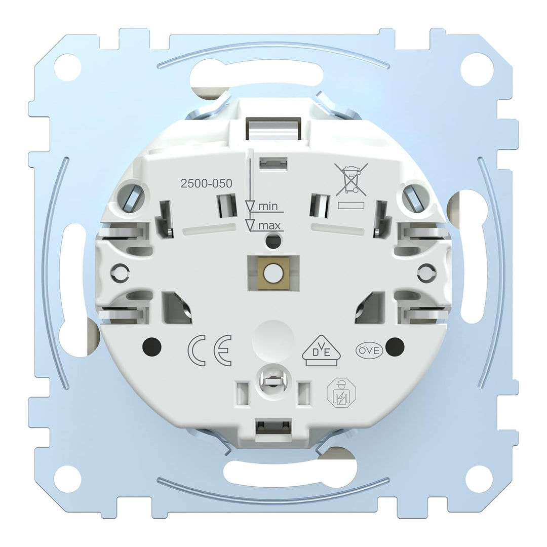 Schneider Electric Merten MEG5134-0000 - Universal Drehdimmer Unterputz Dimmschalter - 4-400 W - Pha