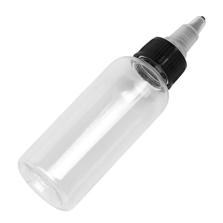 FOMIYES Top-Applikatorflaschen 60 Ml Spenderflaschen Mit Deckel 10 Stück Runde Kunststoff-Quetschfla