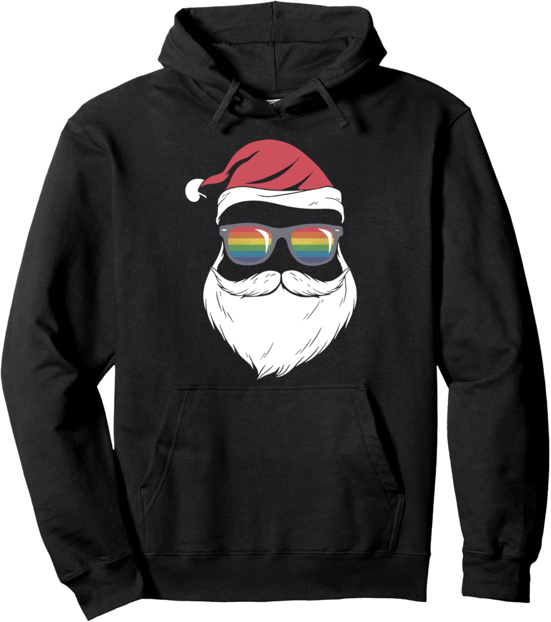Weihnachten Weihnachtsmann cool gay Pullover Hoodie