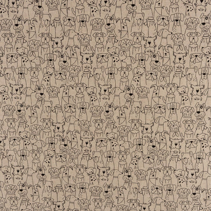 SCHÖNER LEBEN. Zugluftstopper Dog Cartoon Line Hunde div. Grössen, Auswahl:120cm Länge ca. 120x15x15