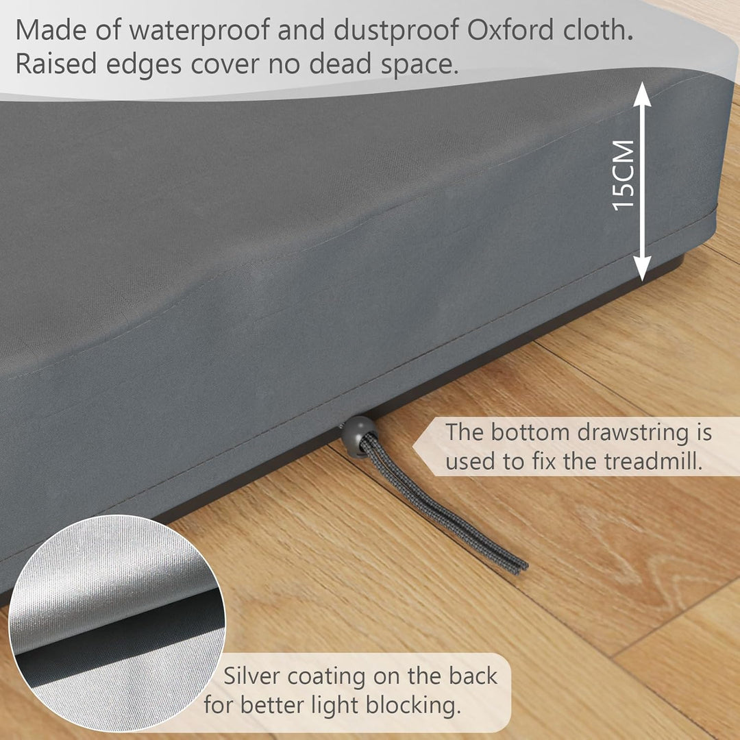 Laufbandabdeckung, Walking Pad Cover 420D Laufband-Abdeckung für Laufband Klappbar, Wasserdicht, Sta
