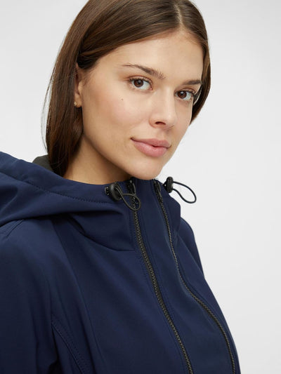 MAMALICIOUS Mama Licious female Softshell Jacke Umstands-jacke XS Navy Blazer, XS Navy Blazer