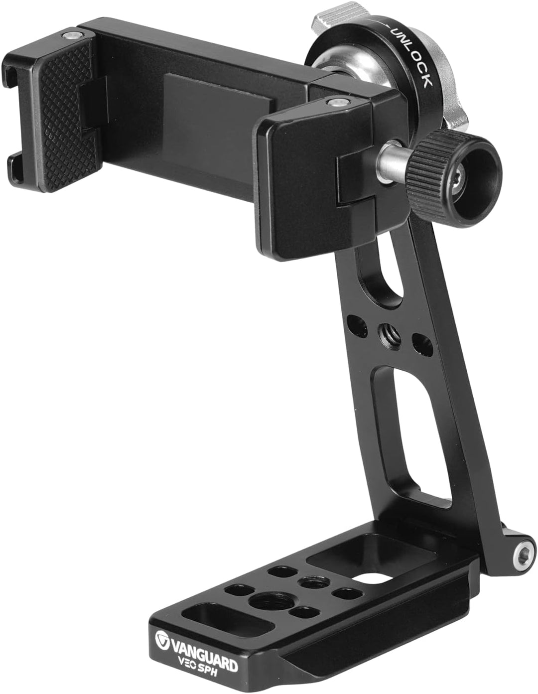Vanguard VEO SPH Smartphone Holder W/Cold Shoe Mount, Schwarz, VEO SPH
