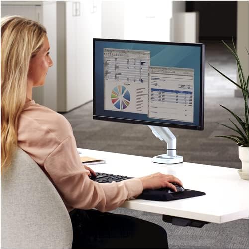 Fellowes Monitorarm TIS 30" 1TFT 2Gelenke weiss Max 8KG 9683201