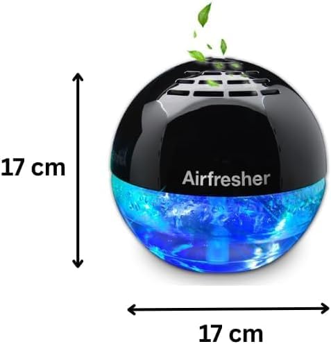 Aspira LURA Lufterfrischer mit Ionisator mit Orangen Öl, Airfresher Bowl Duftzerstäuber für bis zu 2