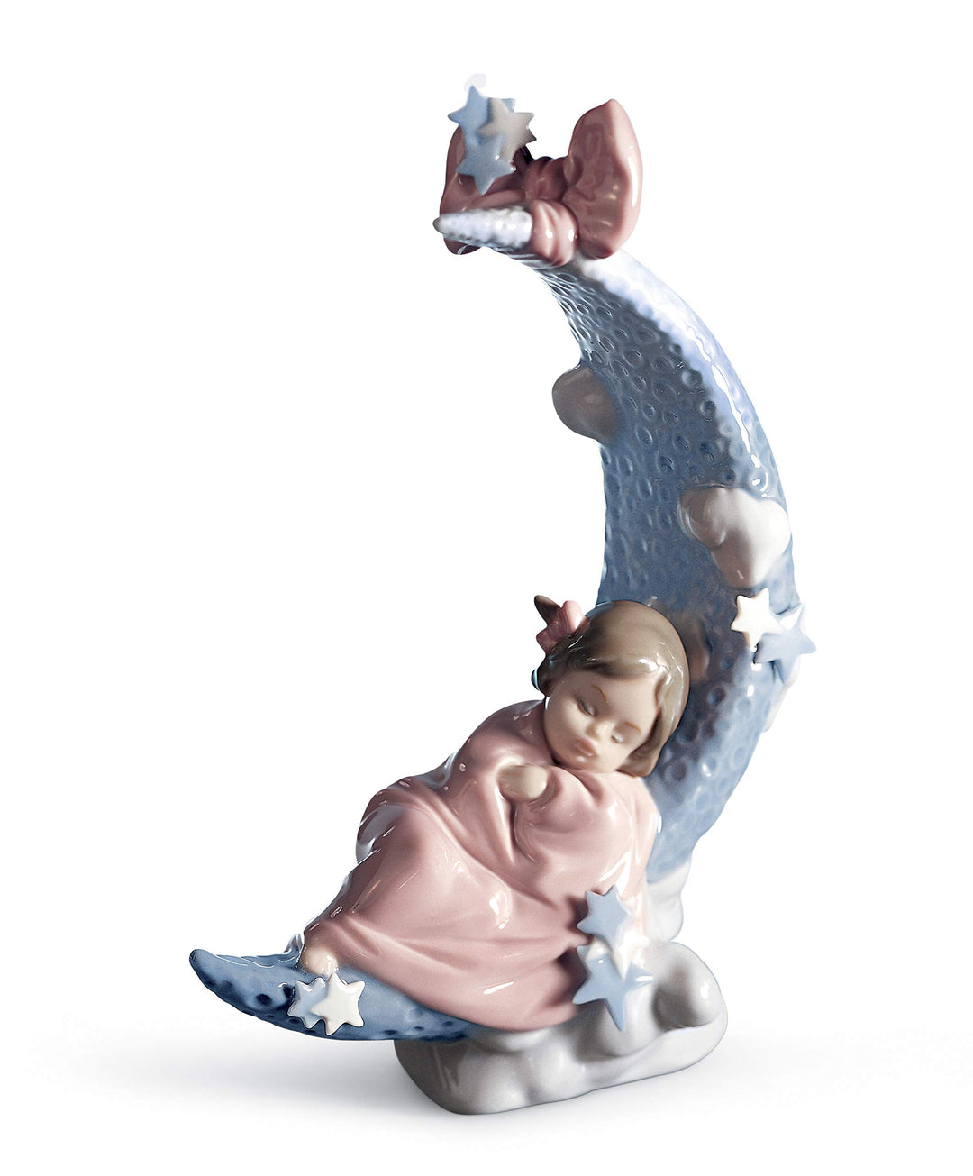 LLADRÓ Mädchen-Figur Nächtliche Träume. Mädchen. Porzellan.