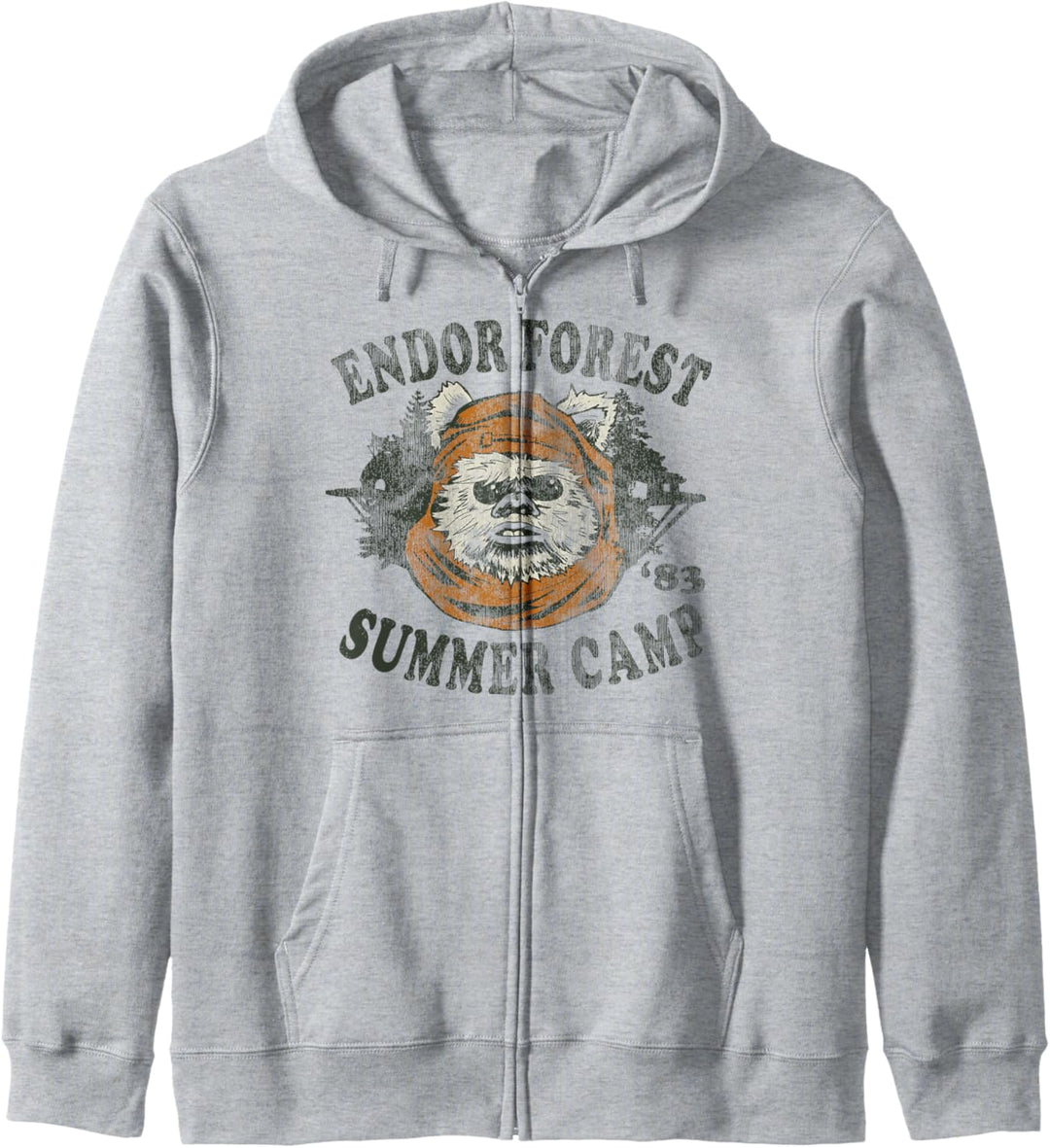 Star Wars Endor Summer Camp '83 Head Shot Portrait Kapuzenjacke