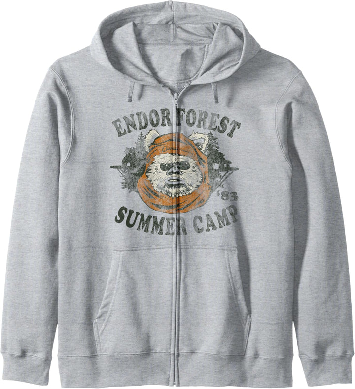 Star Wars Endor Summer Camp '83 Head Shot Portrait Kapuzenjacke