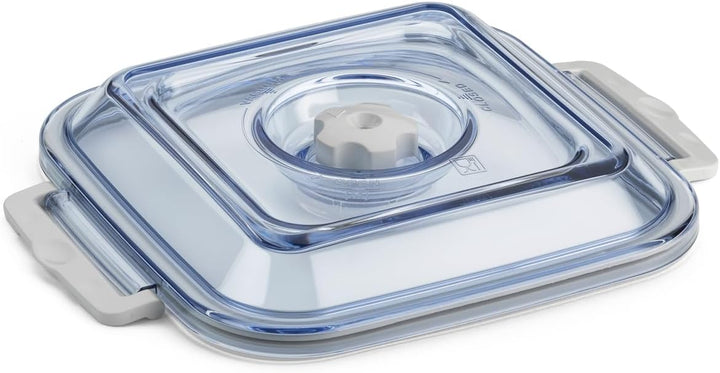 Magic vac ACO1073 Vakuumbehälter, Grau/Transparent 2,5 L, 2,5 L