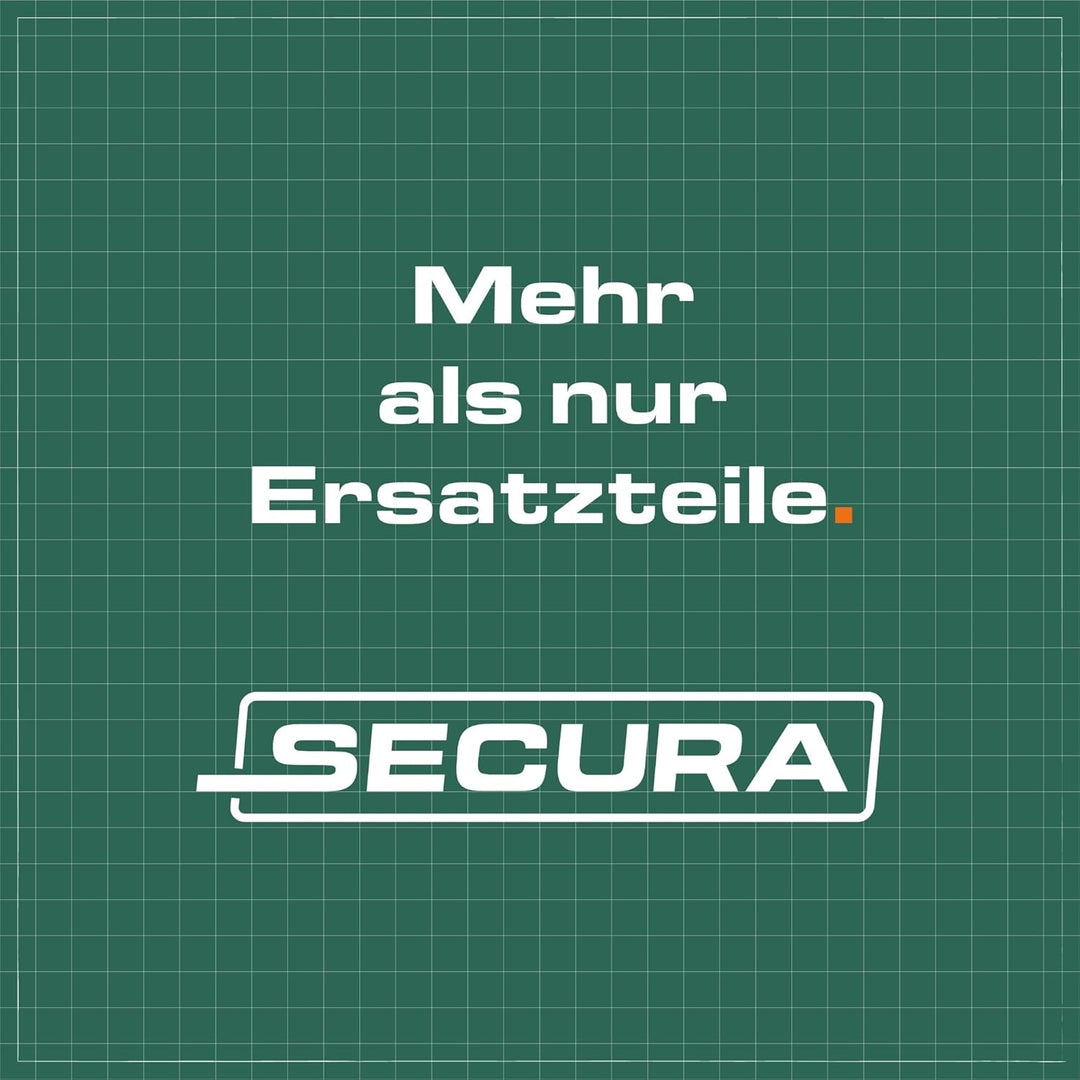 SECURA Anlasser kompatibel mit Briggs & Stratton Motor 693551 14 Zähne Starter 593934