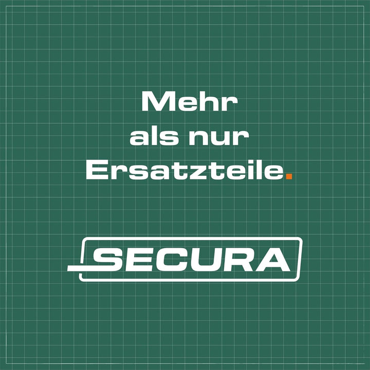 SECURA Anlasser kompatibel mit Briggs & Stratton Motor 693551 14 Zähne Starter 593934