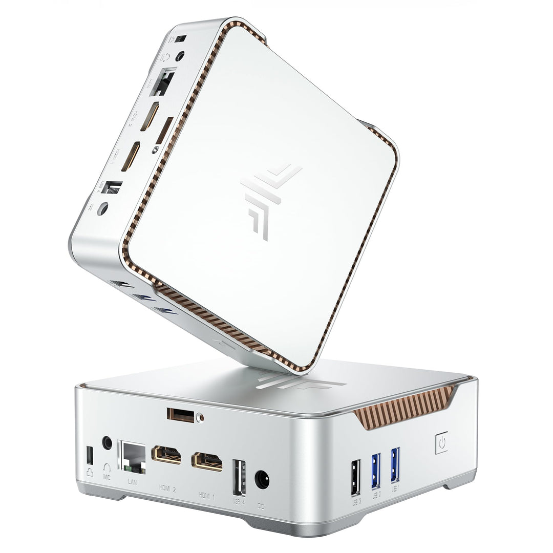 NiPoGi GK3 Plus Mini PC 16 GB DDR4 1024 GB (1 TB) M.2 SSD, Ιntel Alder Lake-N95(bis zu 3,40GHz) Mini