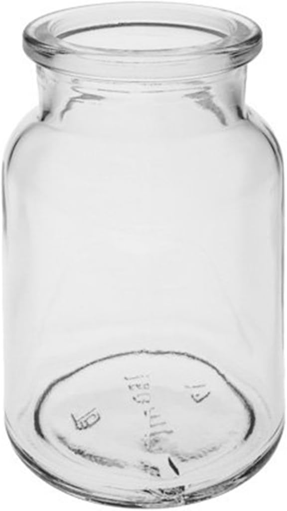 hocz Gewürzgläser Set mit Press-korken | 20 teilig | Füllmenge 150 ml | Rund Hochwertiges Glas | Gla