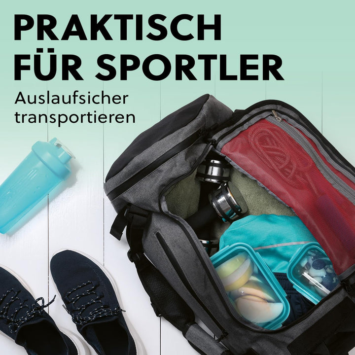 GOURMETmaxx Frischhaltedosen klick-it 7er Set | BPA-freie Vorratsdosen Spülmaschinen-, Mikrowellen-,