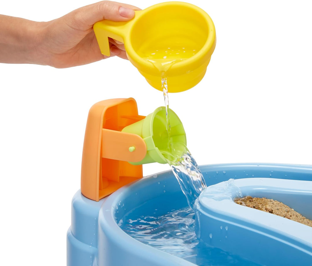 Little Tikes Bluey Wassertisch mit 6 Zubehörteilen Bluey Active Play für Jungen und Mädchen im Alter