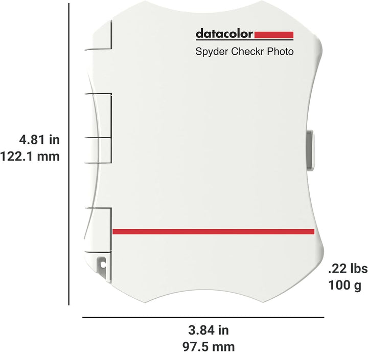 Datacolor Spyder Checkr Photo: für genaue und reproduzierbare Farben. Handliche Farbkarte mit 62 Far