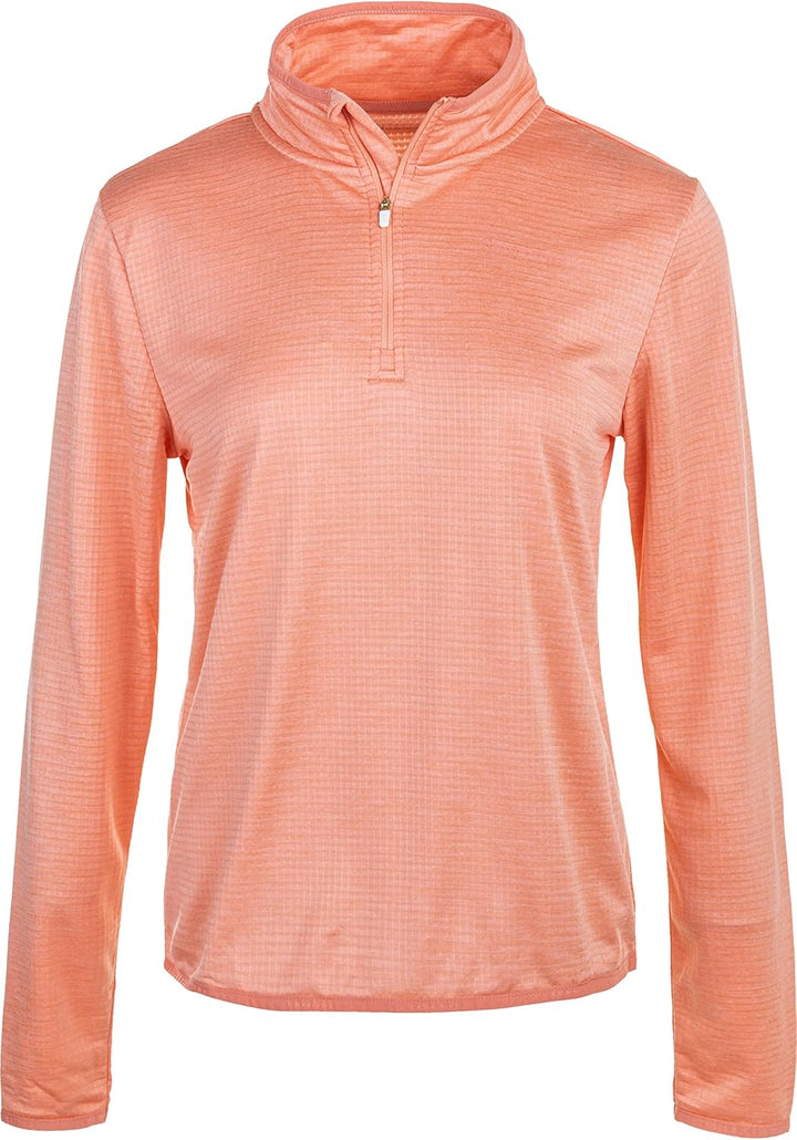 endurance Damen Langarmshirt VIRONIC W Waffle 38 4213 Blooming Dahlia, 38 4213 Blooming Dahlia