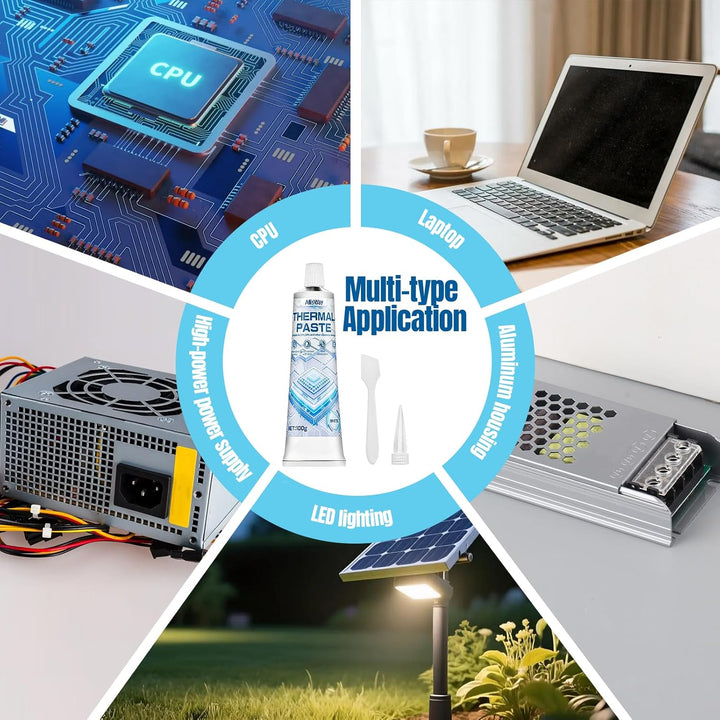 Kühlpaste, KüHlpaste CPU, Wärmeleitkleber, Effiziente WäRmeleitfäHigkeit und KüHlung, Geeignet zur K